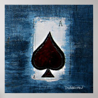 Ace of Spade Man Cave Art