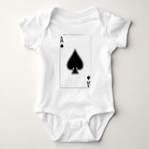 ace of spades baby bodysuit