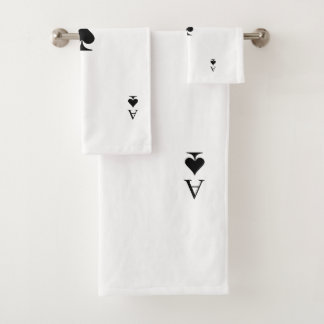 Ace of Spades Bath Towel Set