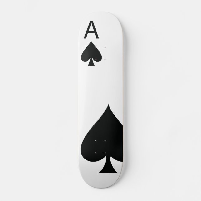 Ace of Spades Board 2 Skateboard (Front)