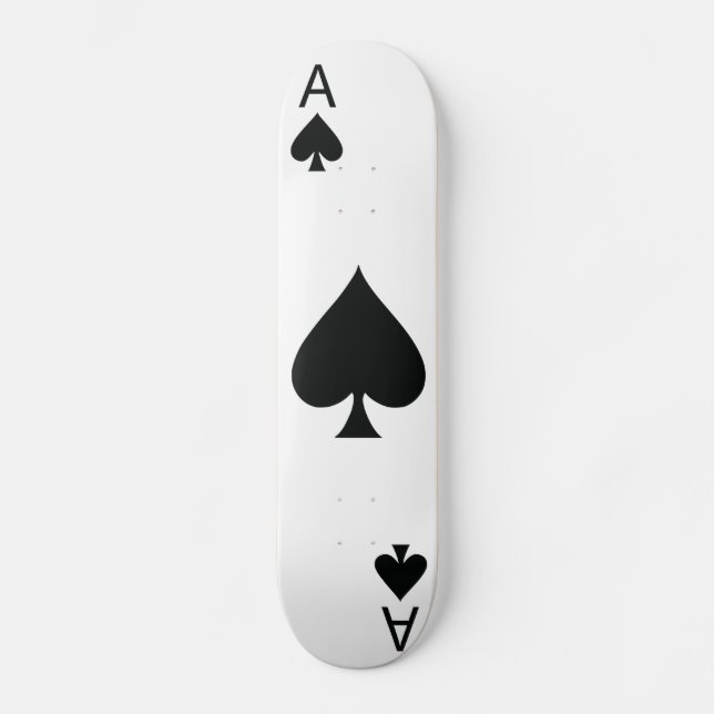 Ace of Spades Board Skateboard (Front)