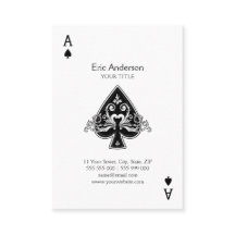 Ace Of Spades Business Card