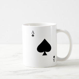 Ace Of Spades Deck Of Cards Halloween Costume Coffee Mug