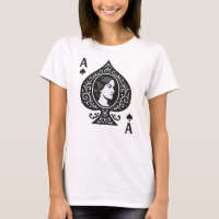 Ace of Spades — Lady Cameo Filigree Emblem