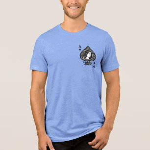 Ace of Spades — Lady Cameo Filigree Emblem Tri-Blend Shirt