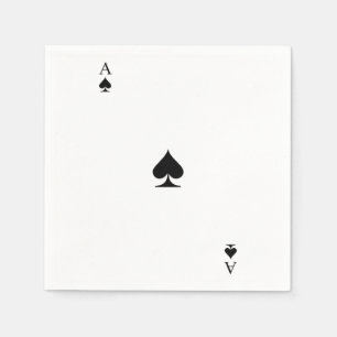 Ace of Spades Napkin