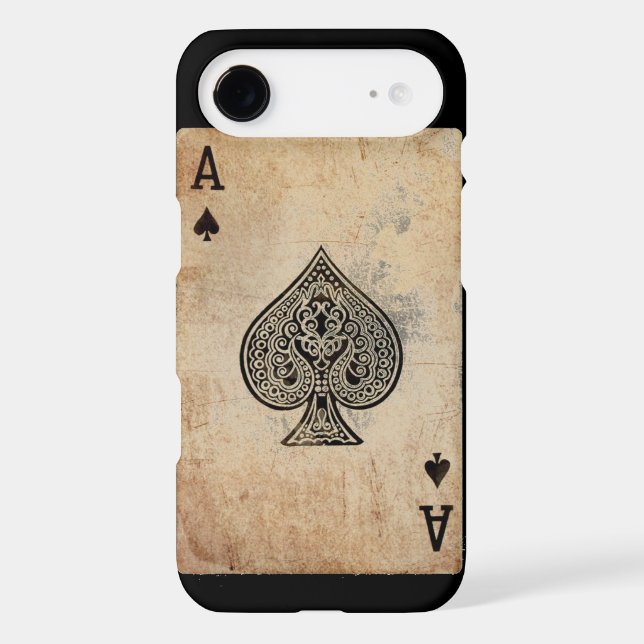 Ace of spades phone case (Back)