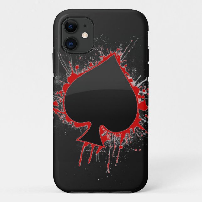 Ace of spades phone case (Back)
