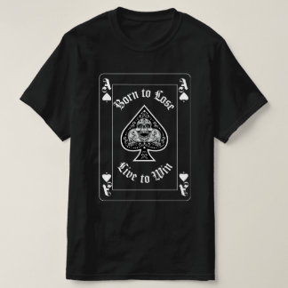 Ace of Spades Playing Card T-Shirt