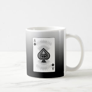 Ace of Spades Poker Card: Coffee Mug