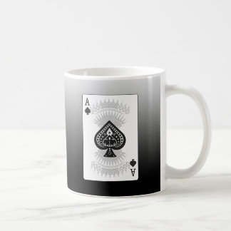 Ace of Spades Poker Card: Coffee Mug