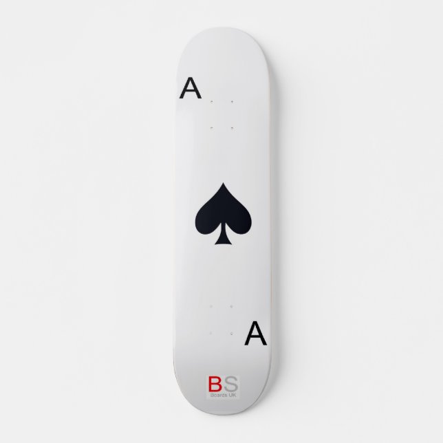 Ace of Spades Skateboard (Front)