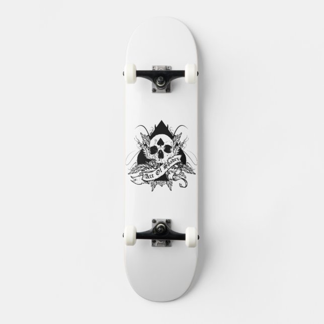 Ace of spades skateboard (Front)