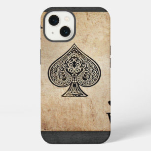 Ace of spades throw pillow iPhone 13 case