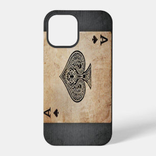 Ace of spades throw pillow iPhone 12 pro case