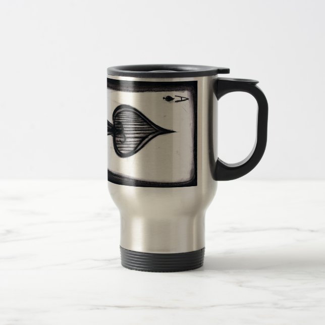 Ace of Spades Travel Mug (Right)