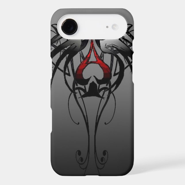 ace of spades tribal design Case-Mate iPhone case (Back)