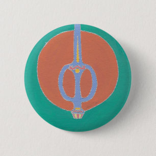 Ace of Swords 6 Cm Round Badge