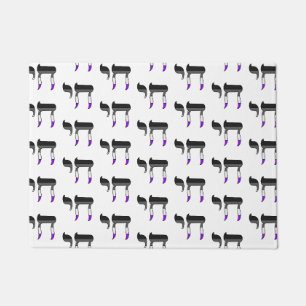 Ace Pride Flag Chai Doormat