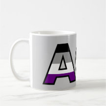Ace pride flag mug