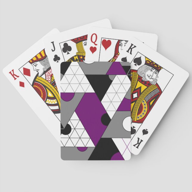 Ace Pride Isometric Design Playing Cards (Back)