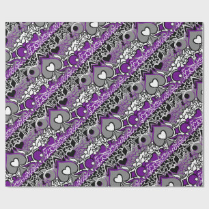 Ace Pride Squiggle Wrapping Paper