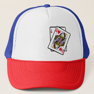 Ace & Queen of Hearts 21st Birthday Trucker Hat