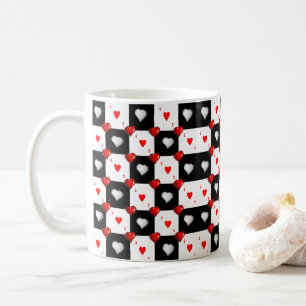 Ace Red Hearts Mug