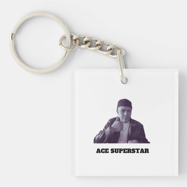 ACE SUPERSTAR. KEY RING (Front)