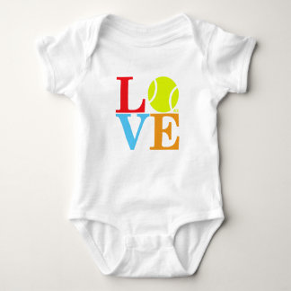Ace Tennis LOVE Baby Bodysuit