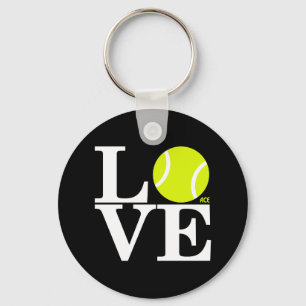 Ace Tennis LOVE Key Ring