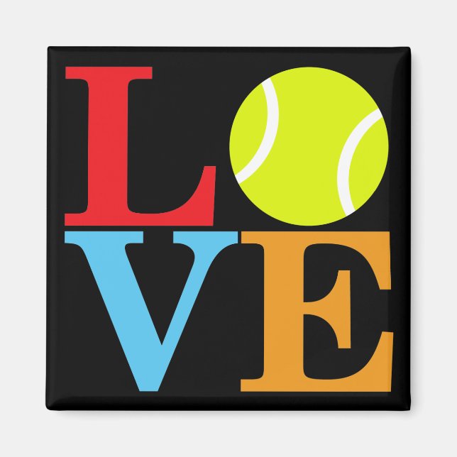 Ace Tennis LOVE Magnet (Front)