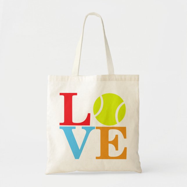 Ace Tennis LOVE Tote Bag (Front)