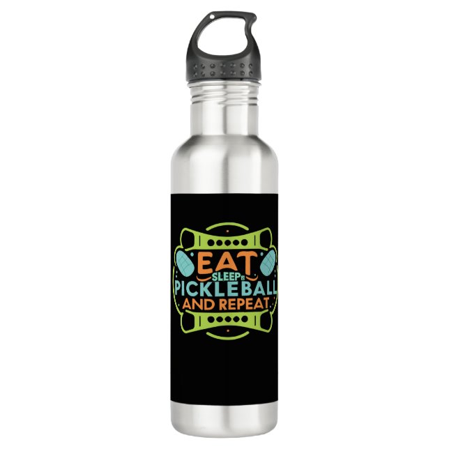 Ace the Court with Pickleball   710 Ml Water Bottle (Front)