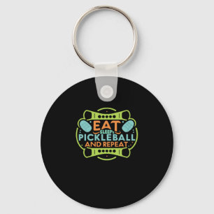 Ace the Court with Pickleball Key Ring