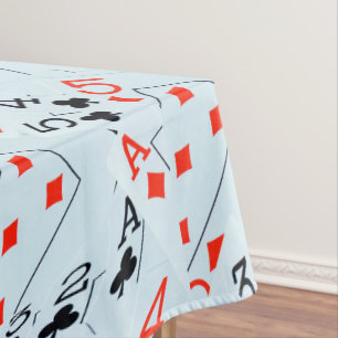 Ace To Five Diamonds And Clubs, Tablecloth
