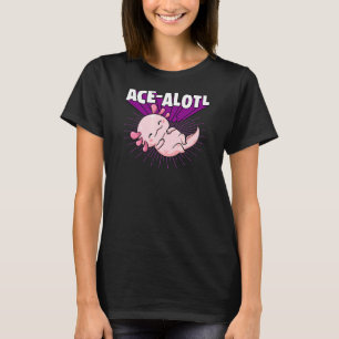 Acealotl Ace Alotl Asexual Pride Axolotl Art T-Shirt