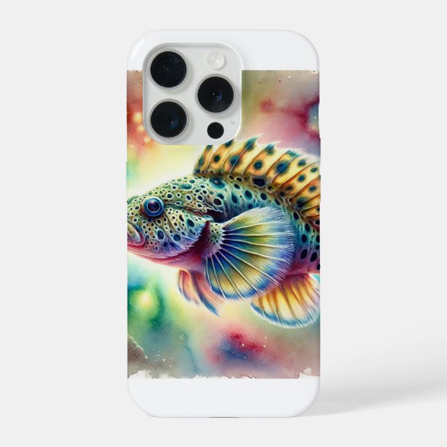 Acedia ocelada 120924AREF135 - Watercolor iPhone Case (Back)