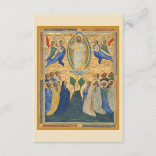Acension of Jesus Christ Holder Enclosure Card