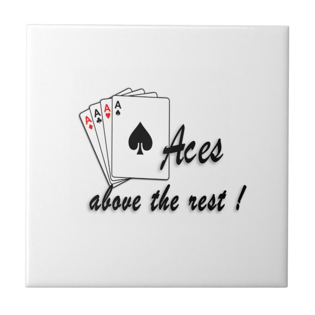 Aces Above the Rest Tile (Front)