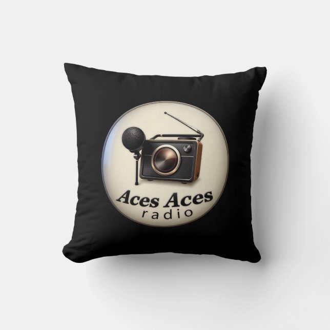 Aces Aces retro  Cushion (Front)