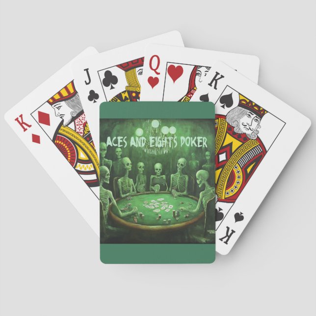 Aces and Eights Poker Playing Cards (Back)