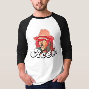 Aces: Colour, Centre Logo T-Shirt