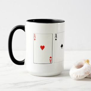 Aces High playing card Mug