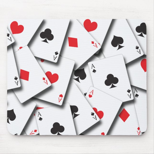 ACES PLAYING CARDS MOUSE MAT (Front)