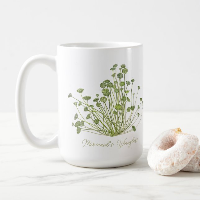 Acetabularia Seaweed Art Mug (With Donut)