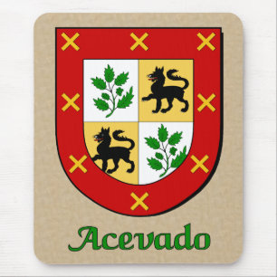 Acevado Family Shield Mouse Mat