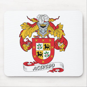 Acevedo Family Crest Mouse Mat