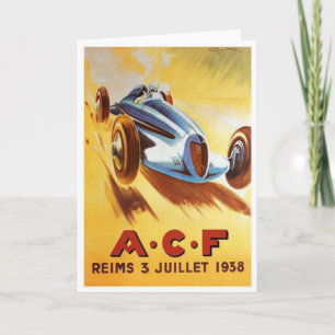 ACF Reims 3 Juillet 1938 Card