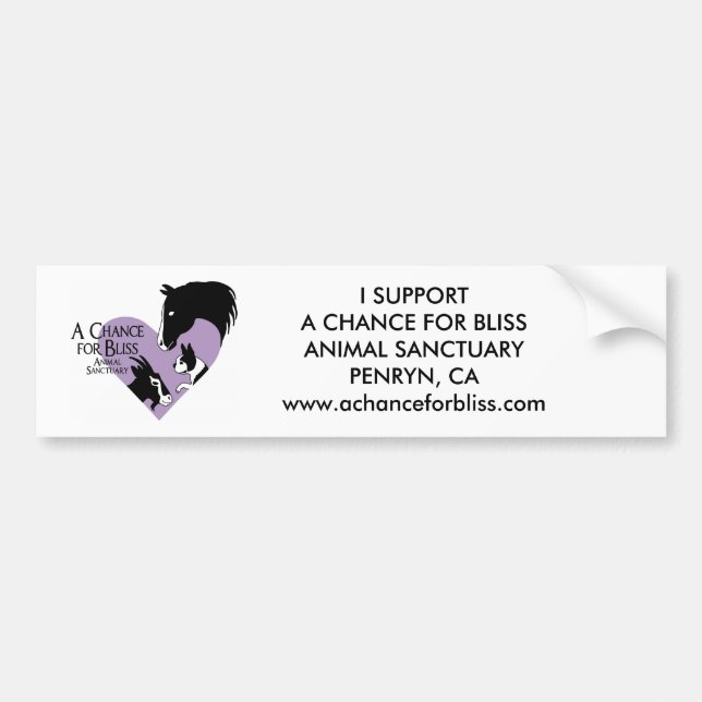 ACFB Support Bumper Sticker (Front)